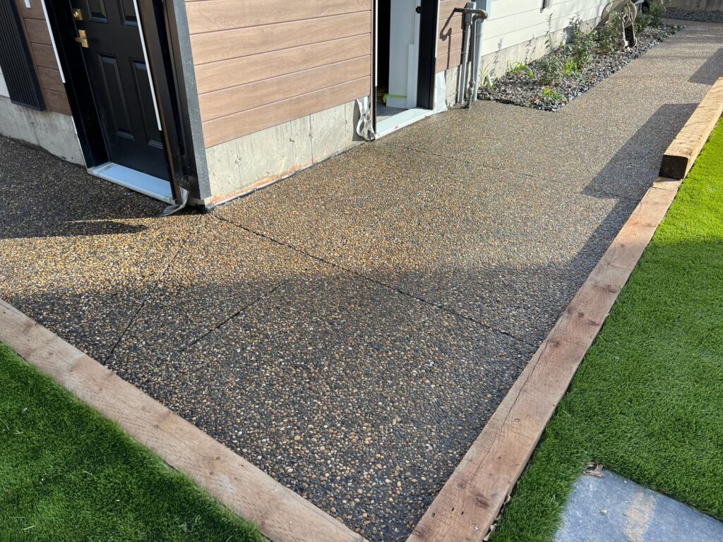 Driveways sidewalks 